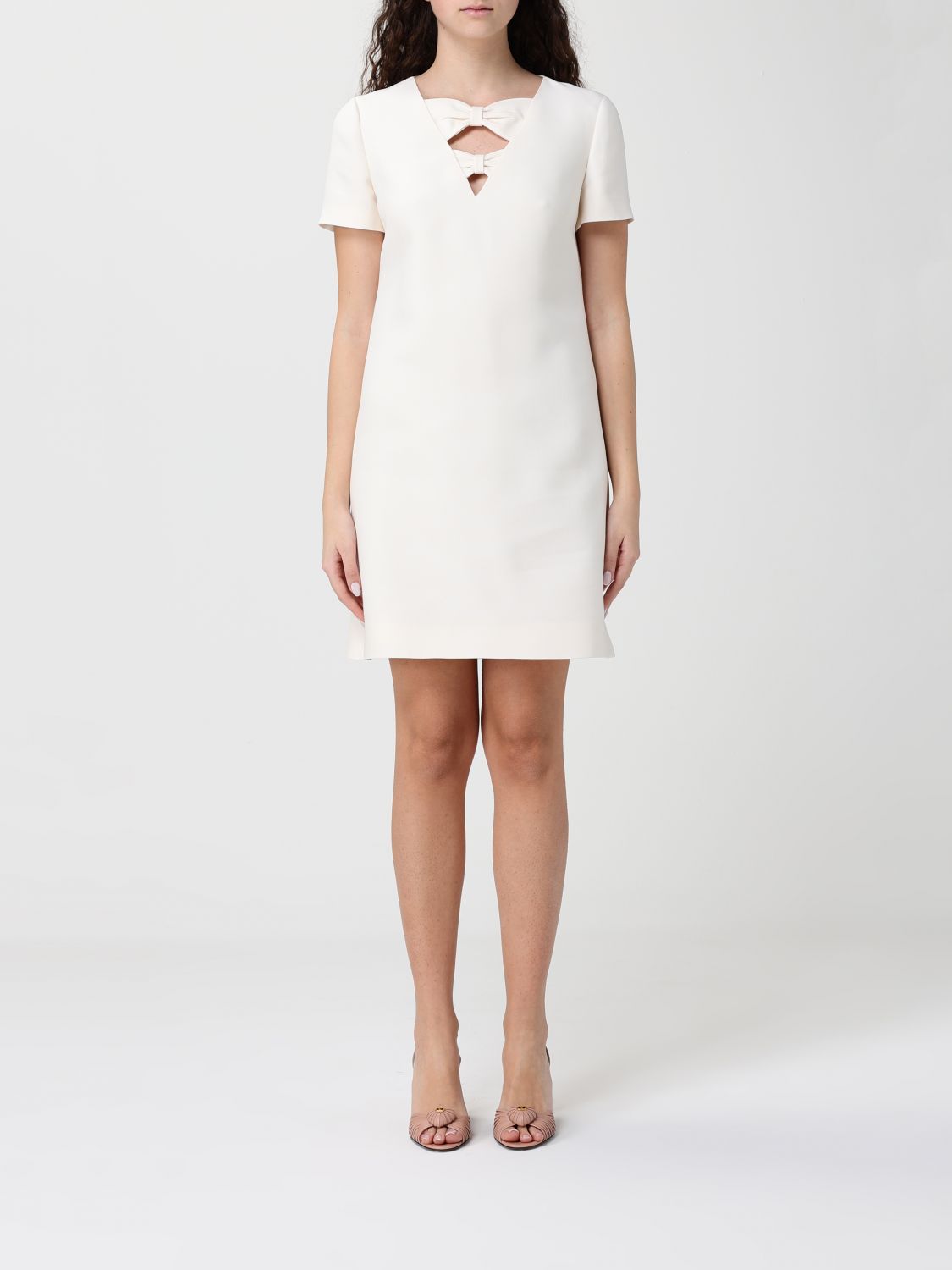 Dress Woman color Ivory