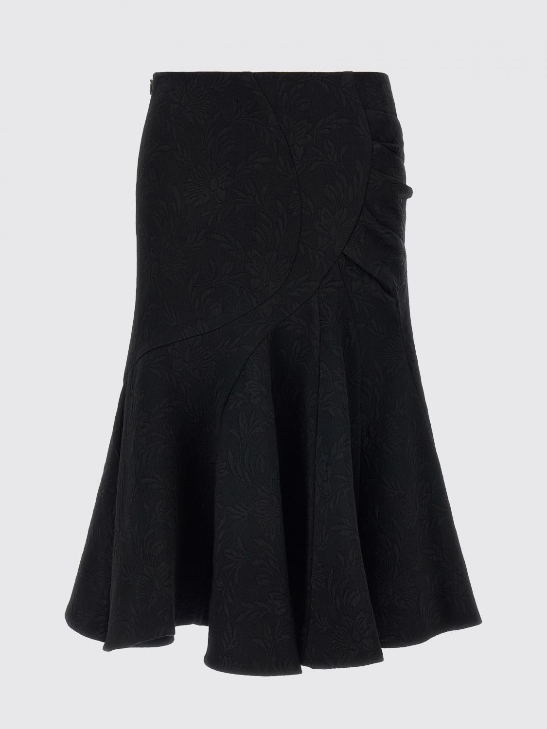 Skirt Woman color Black