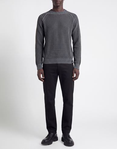 Man Sweater Grey Size L Cotton