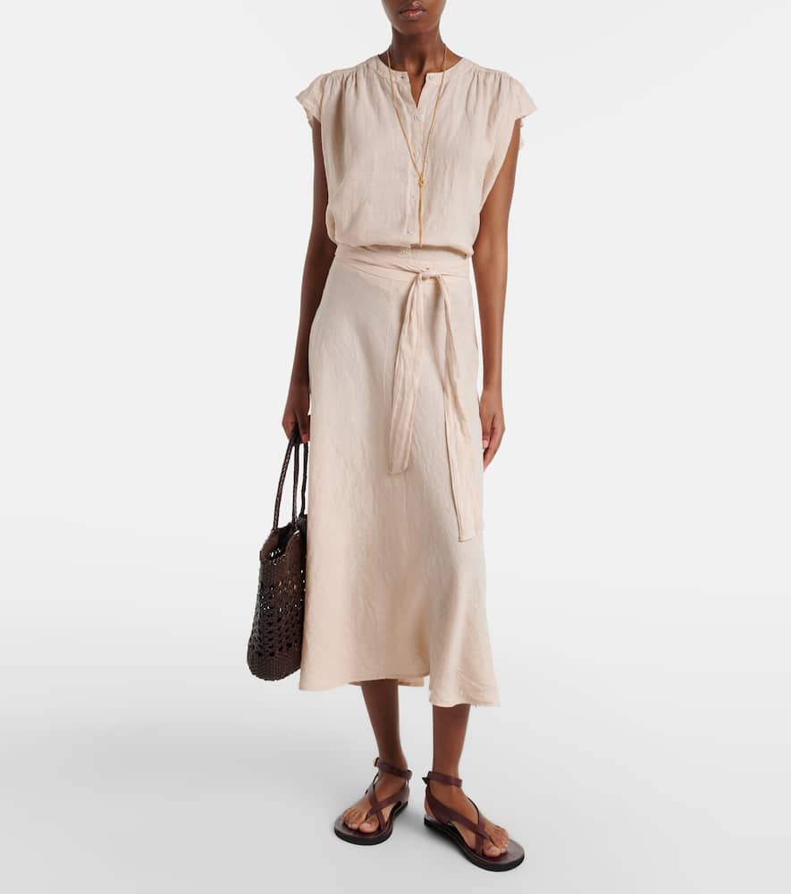 Janey linen shirt