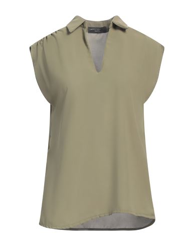 Woman Top Military green Size XS Viscose, Polyester