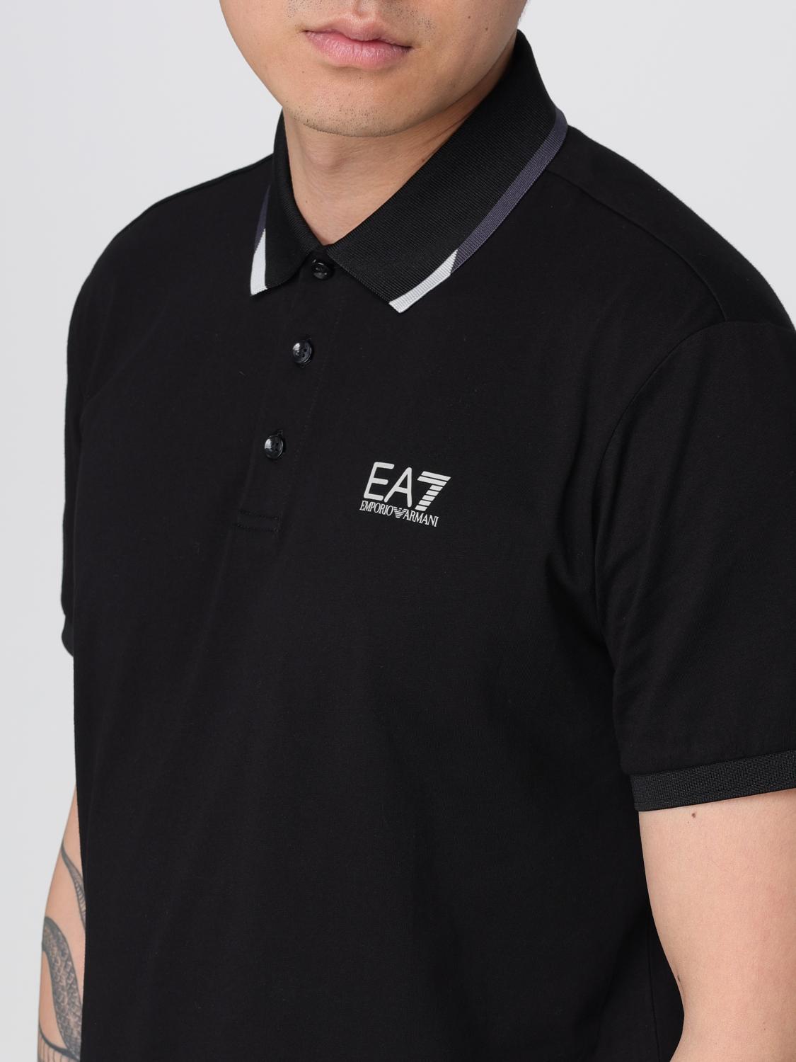 Polo Shirt EA7 Men color Black