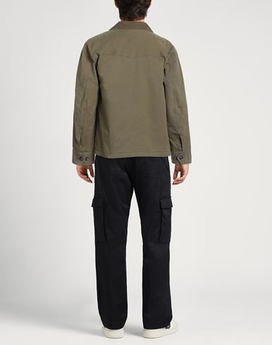 Officine Générale Man Jacket Military green Size M Cotton