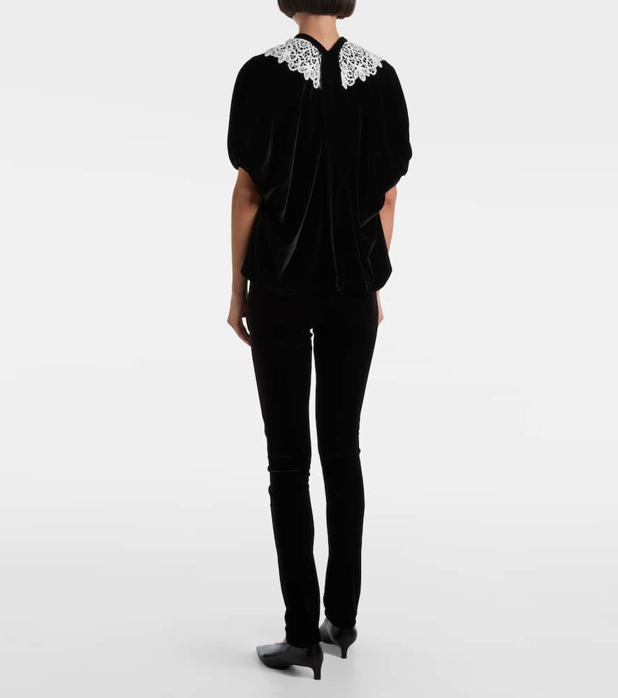 Jersey slim pants