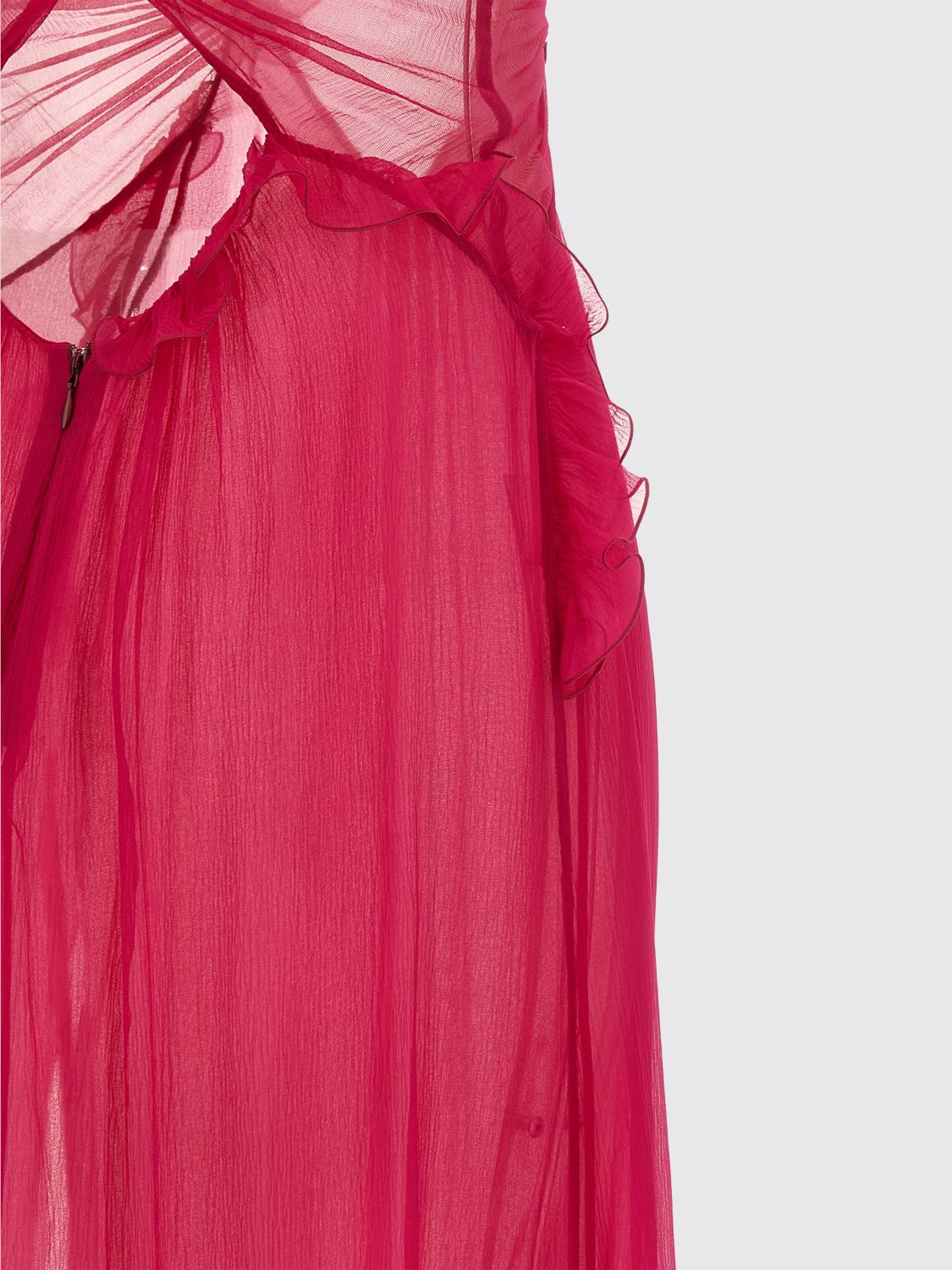 Dress Woman color Fuchsia