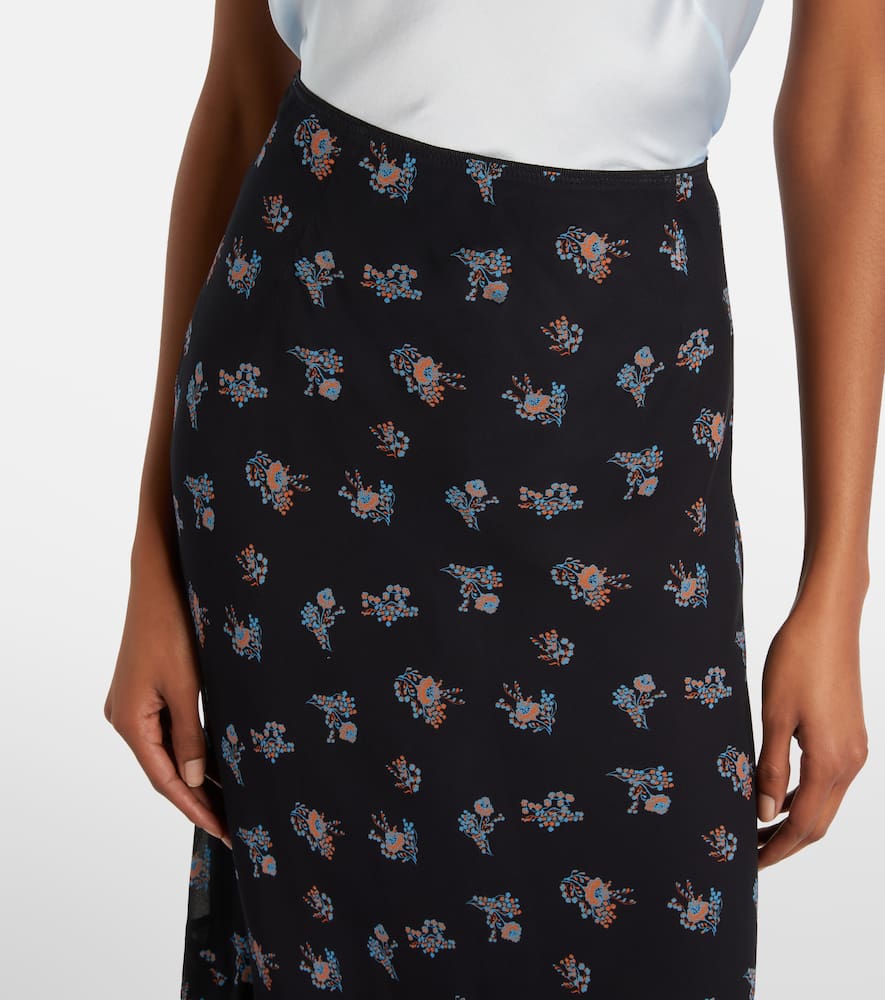 Airy Daydream midi skirt