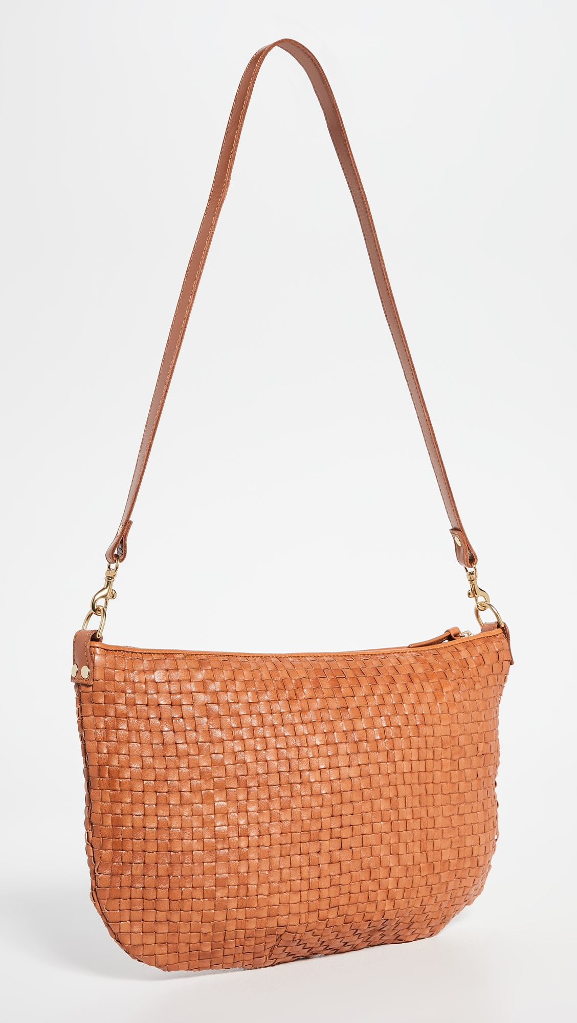 Moyen Messenger Bag Natural Woven Checker One Size
