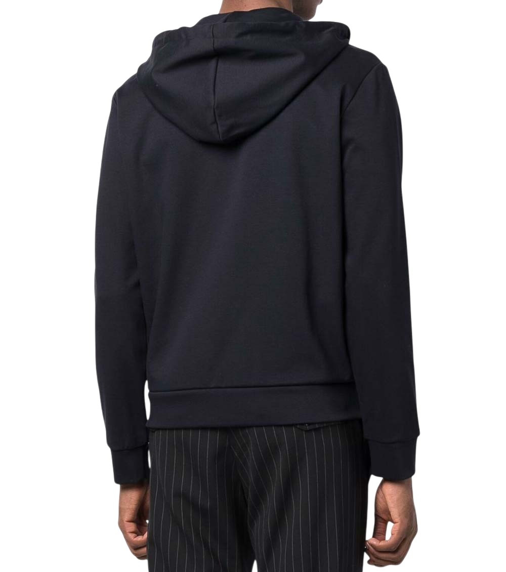 Navy Blue Hood Sweatshirt