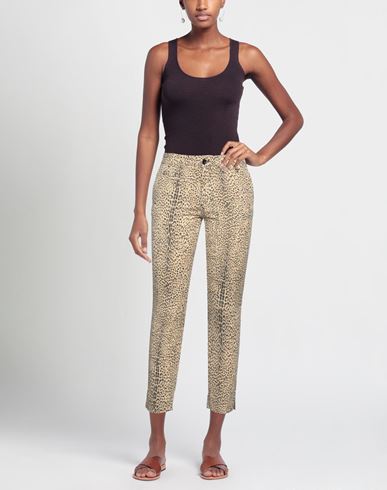 Mason's Woman Pants Sand Size 10 Cotton, Elastane
