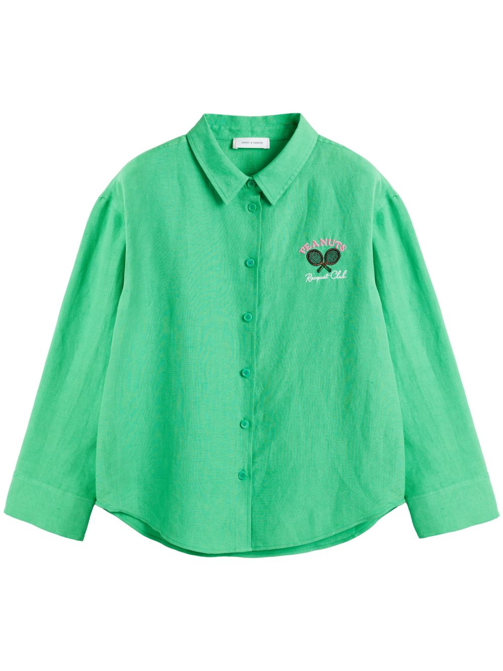 Chinti & Parker logo-print shirt - Green