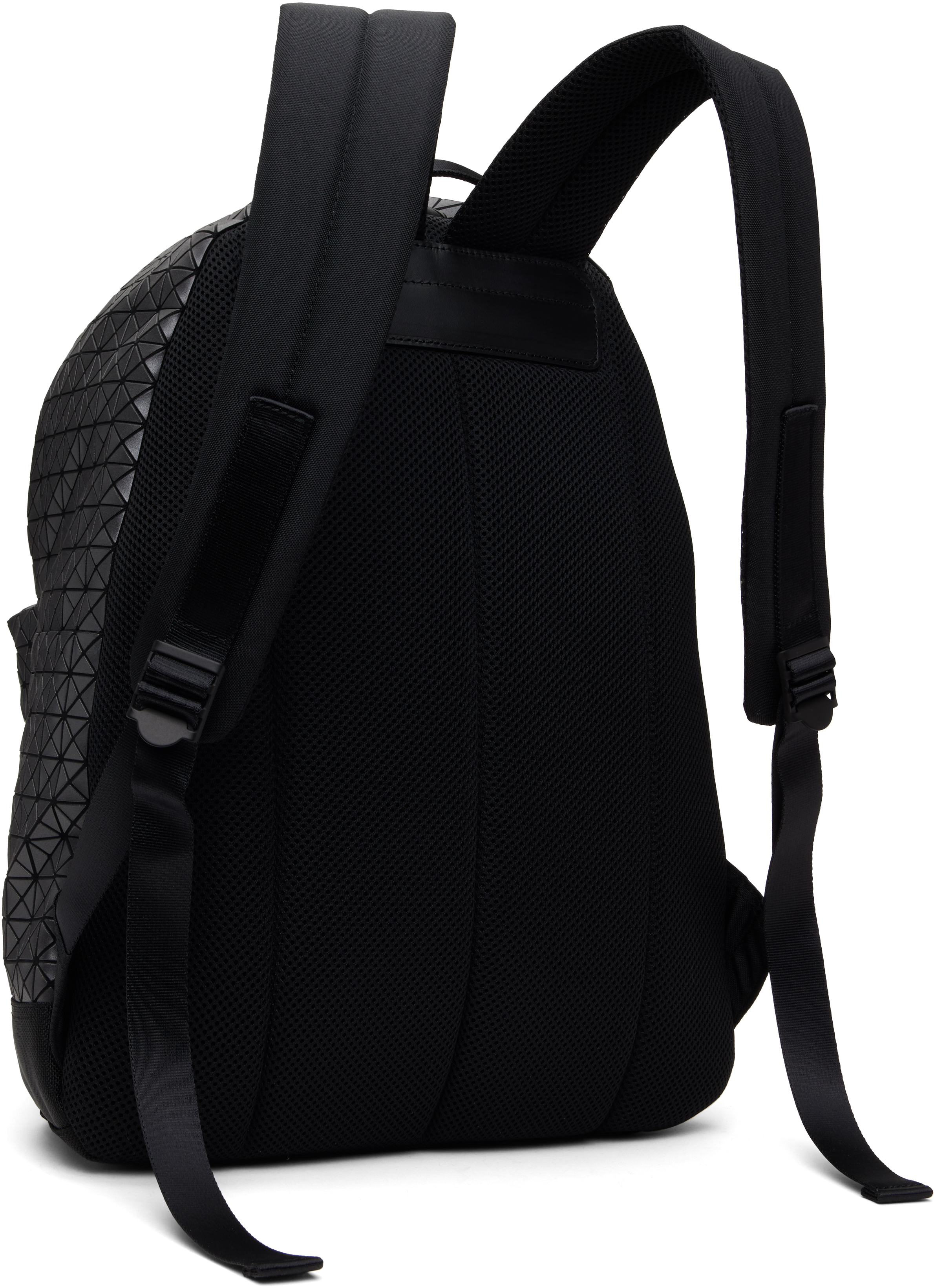 BAO BAO ISSEY MIYAKE Gunmetal Daypack Backpack