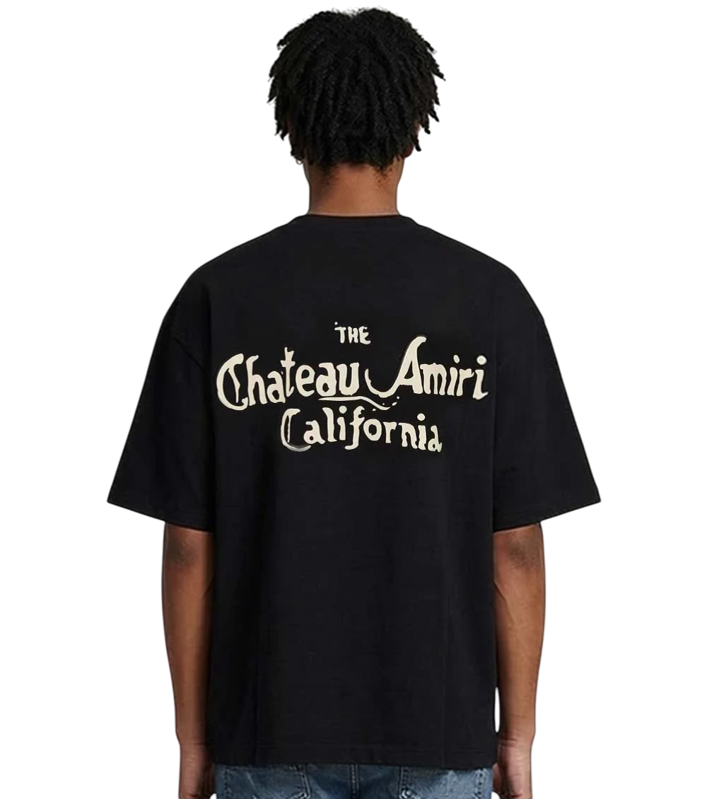 Amiri - crew neck short sleeve cotton jersey t-shirt