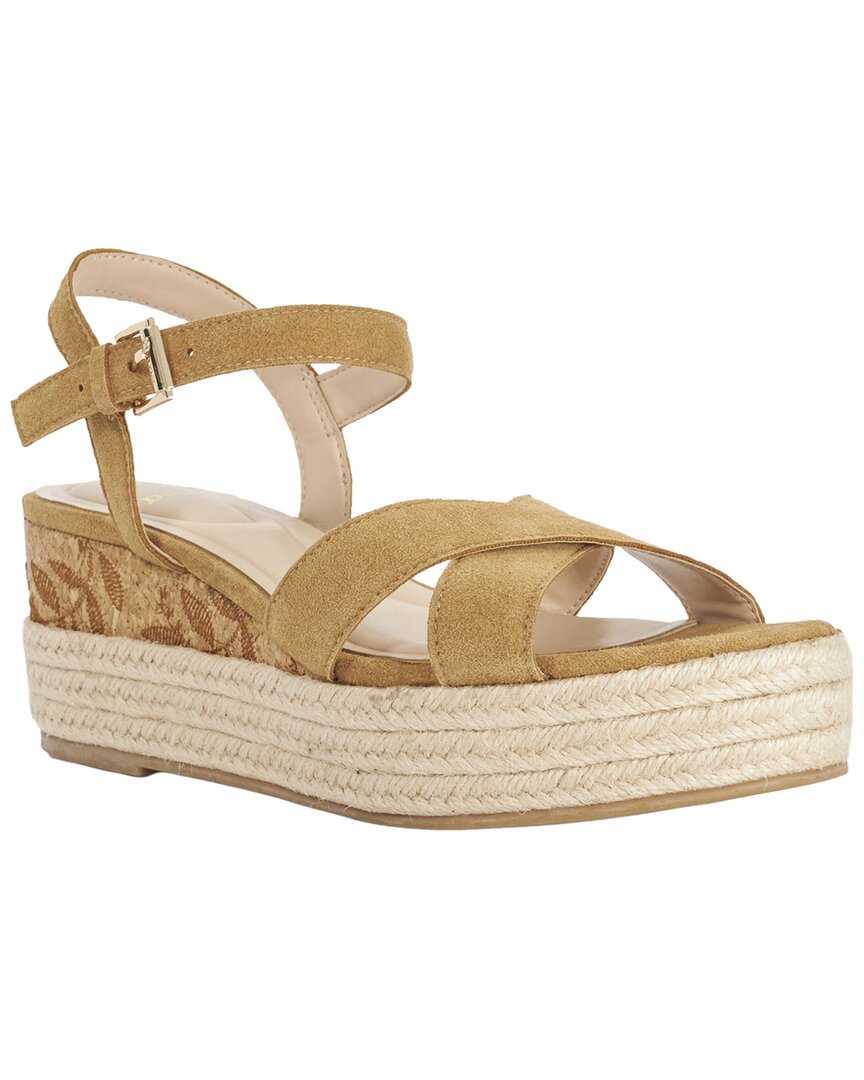 Kalmias Leather Wedge