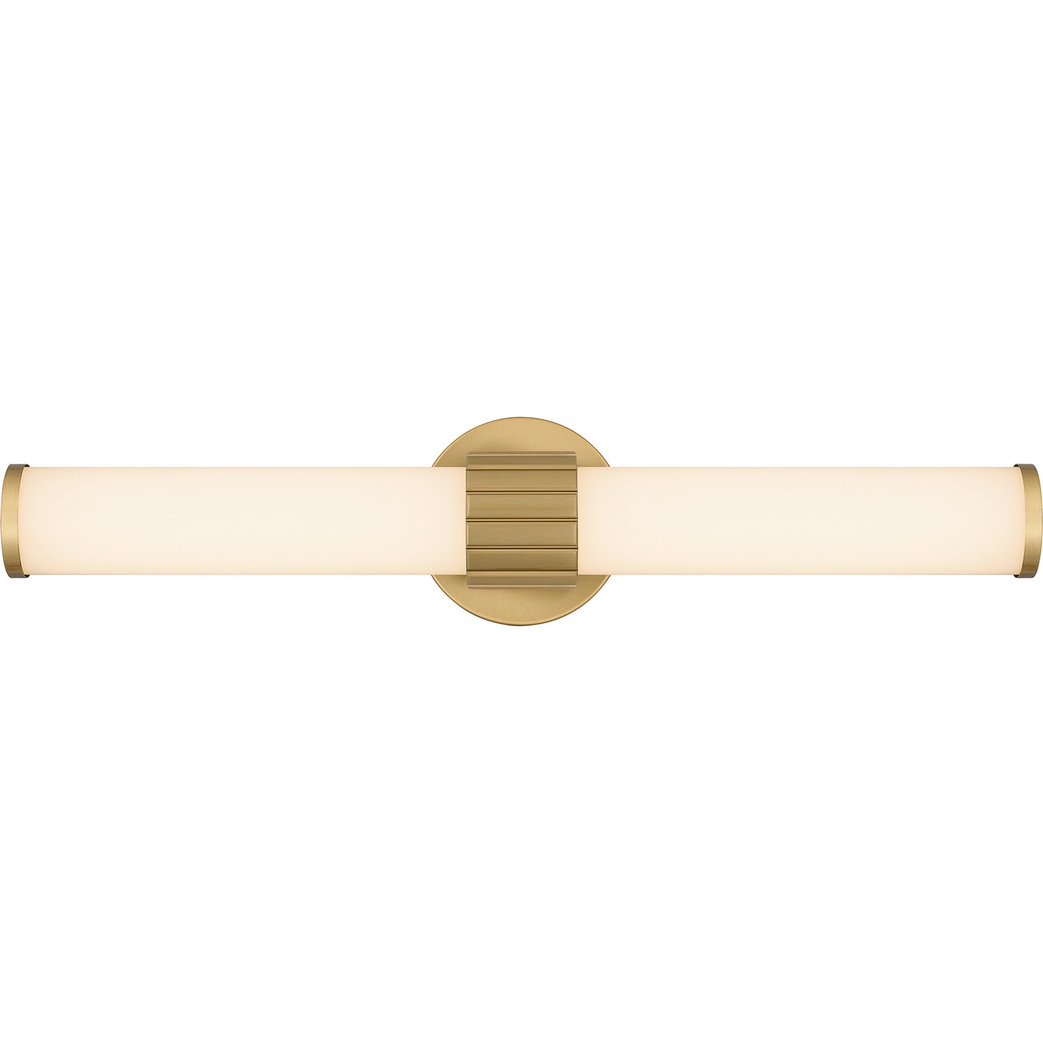 Aged Brass LED Bath from the Kaye Collection