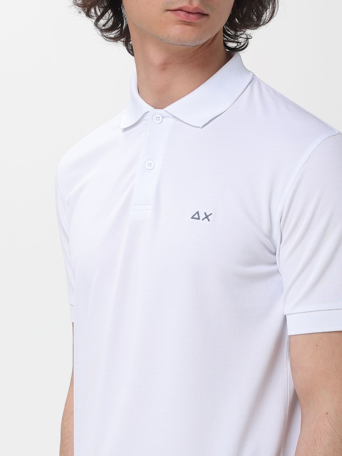 Polo Shirt Men color White
