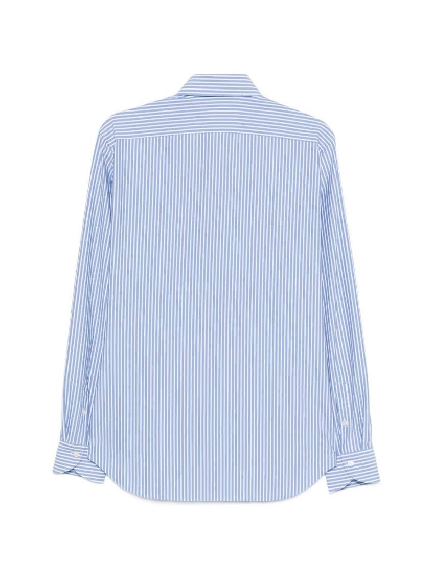 Blue Regular Fit Cotton Shirt
