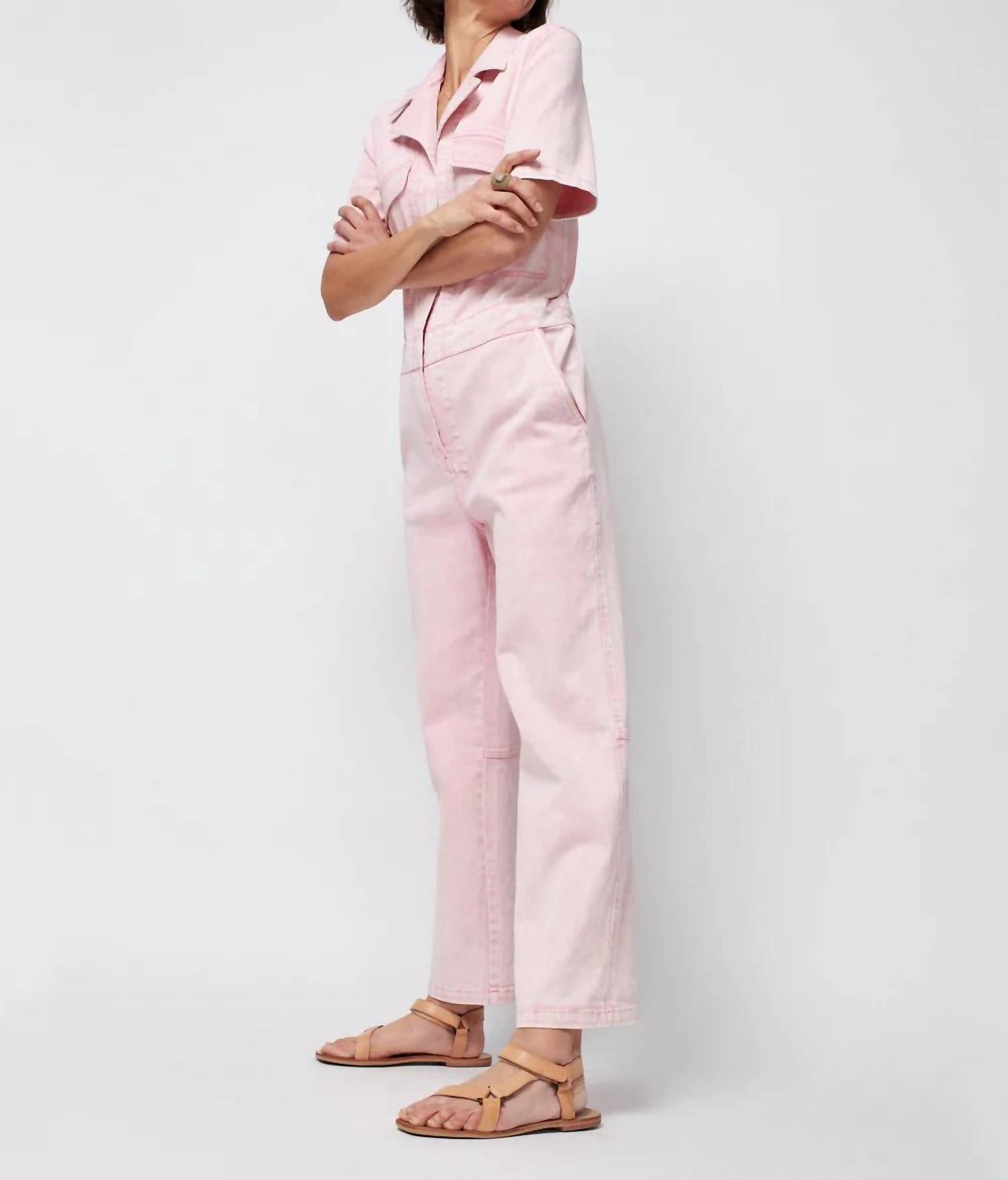 Blythe Jumpsuit In Pink