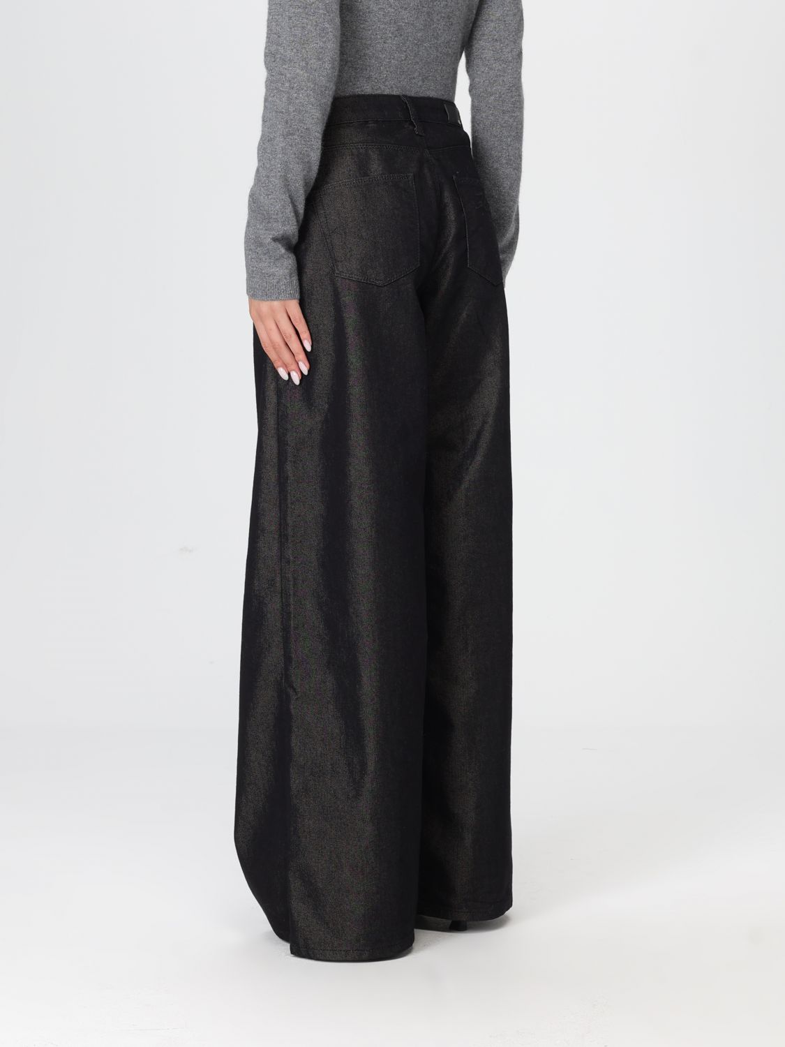 Jeans Woman color Black
