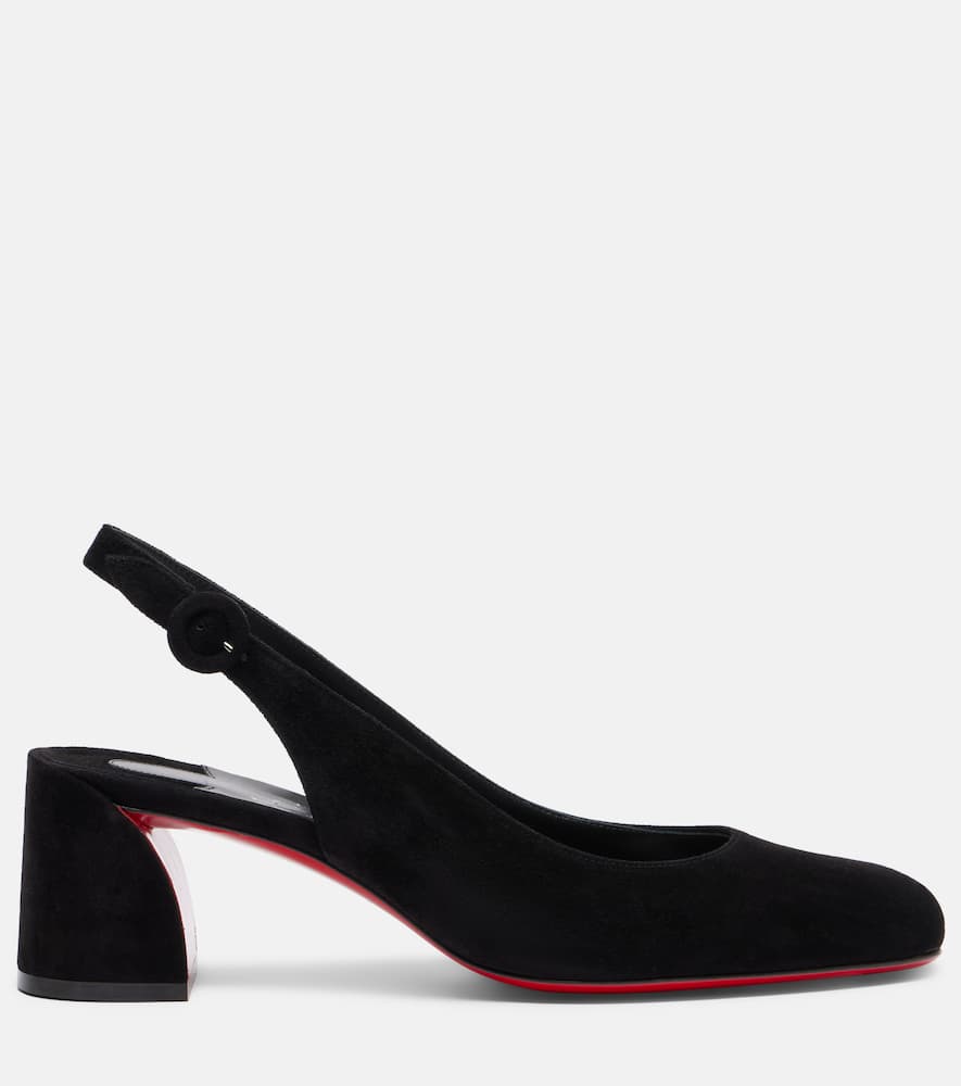 So Jane 55 suede slingback pumps