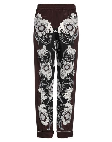 Man Pants Dark brown Size 30 Silk