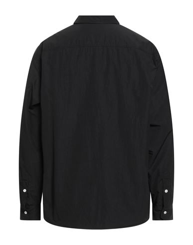 Man Jacket Black Size 38 Polyester, Polyamide, Cotton