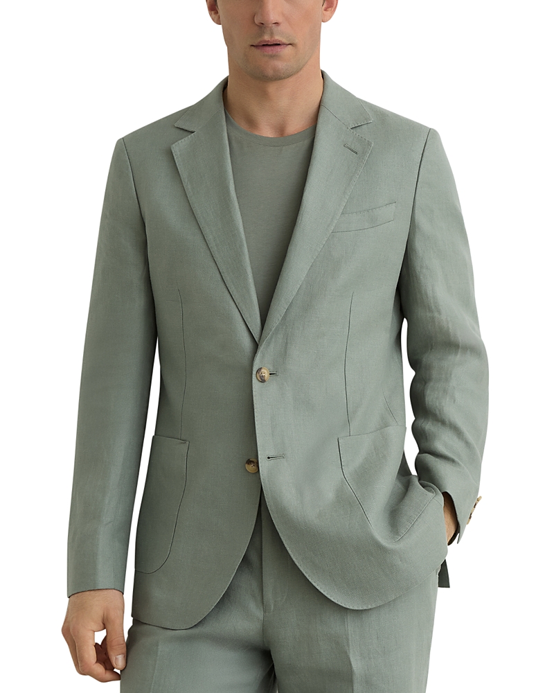 Atlantic Tailored Fit Linen Blazer