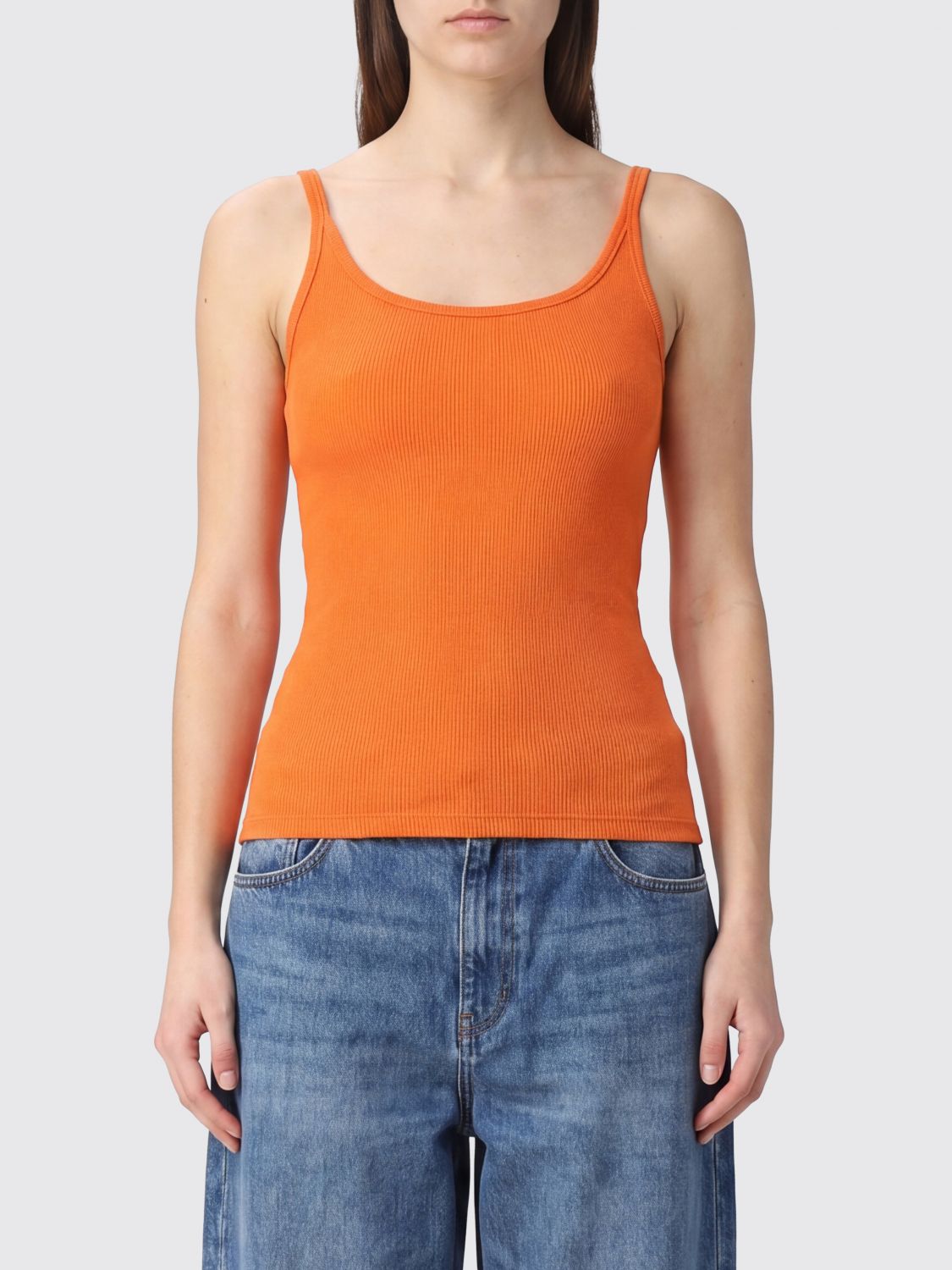 Top Woman color Orange
