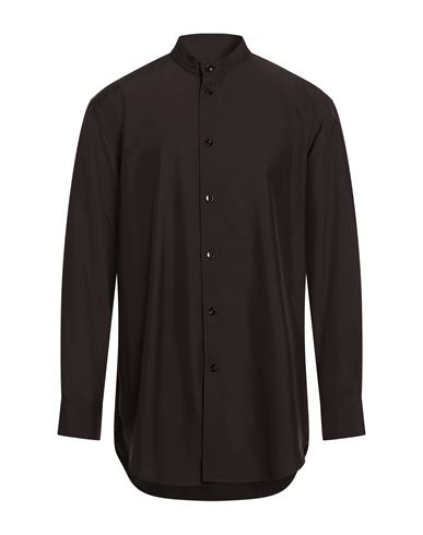 Man Shirt Black Size 15 Silk