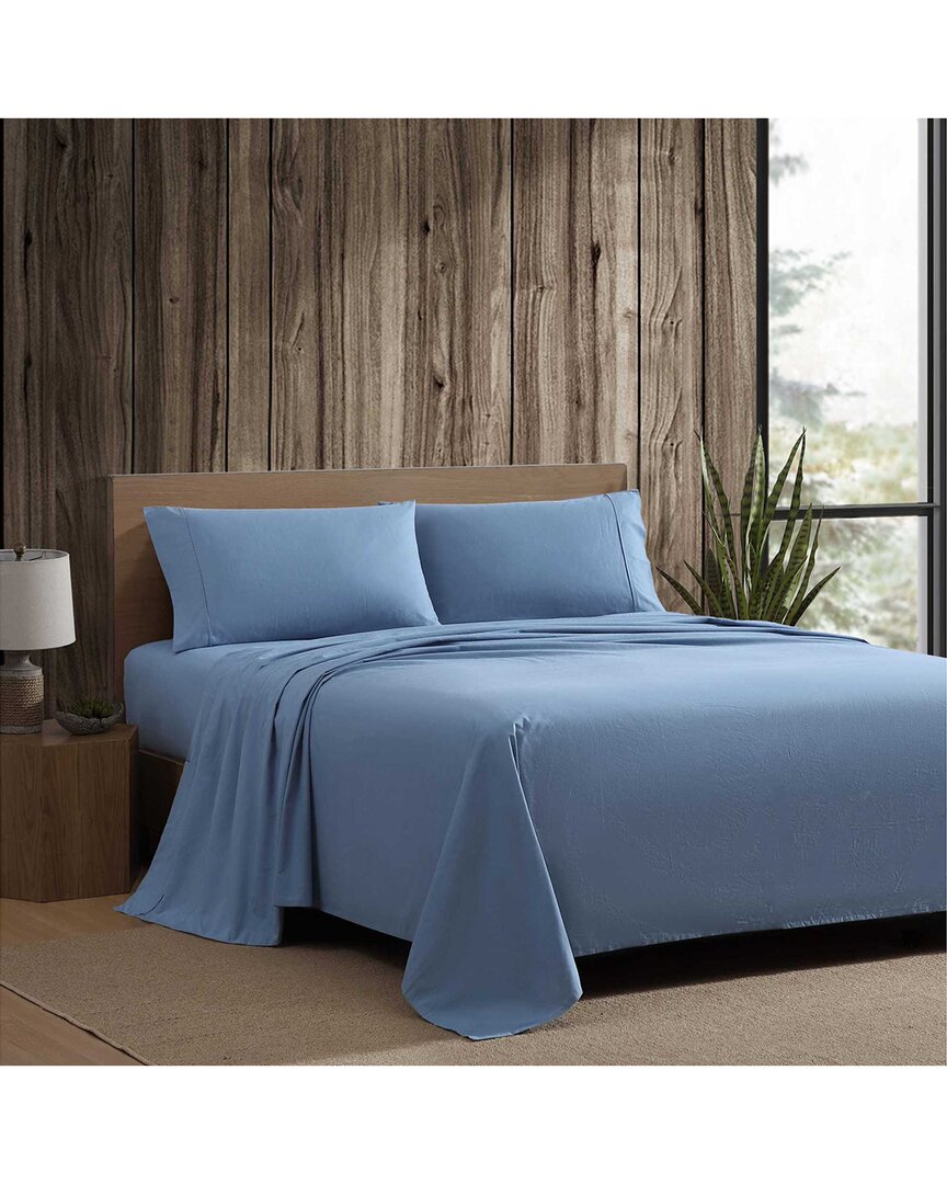 180 Thread Count Peached Percale Sheet Set