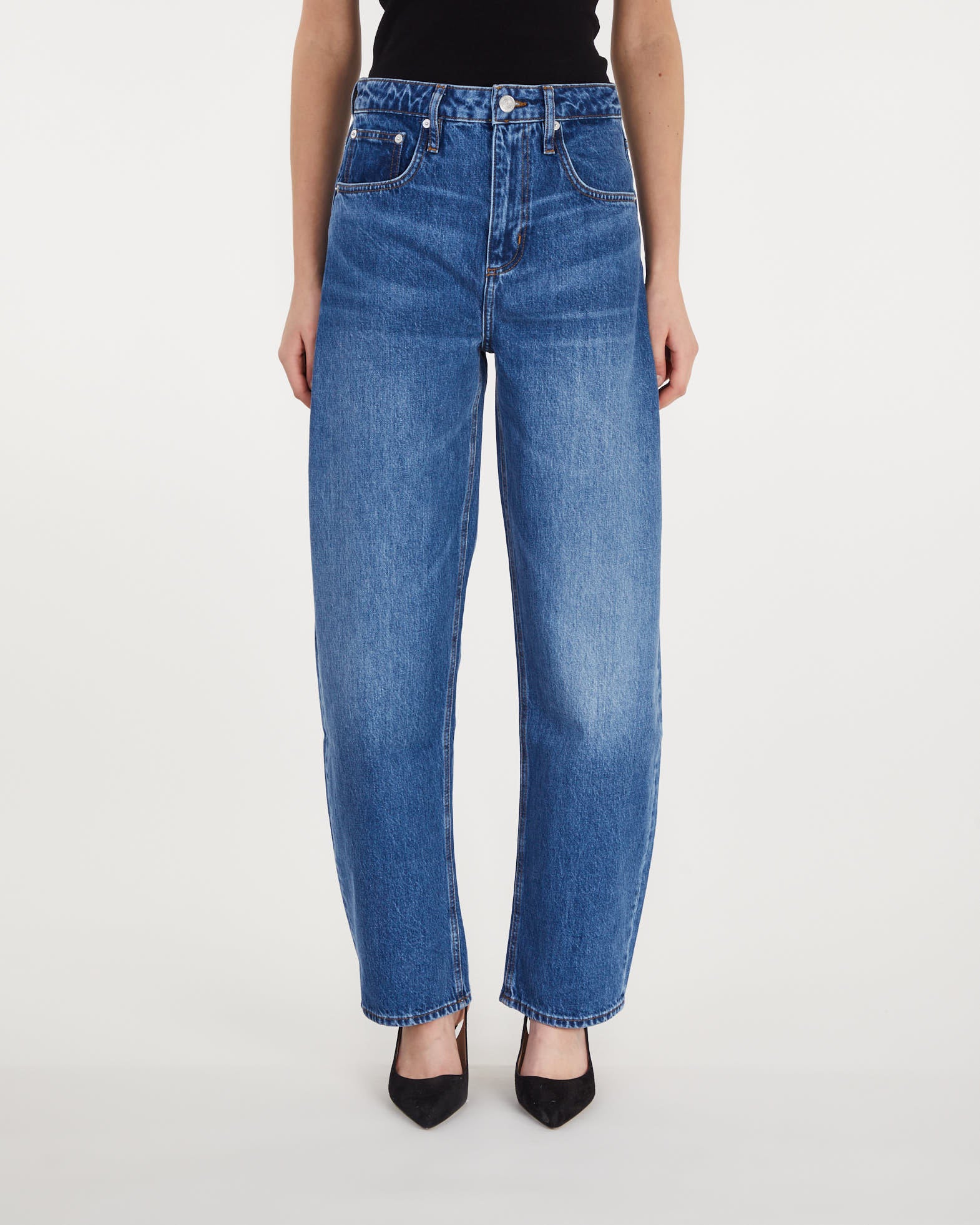 Frame Jeans Long Barrel Blue