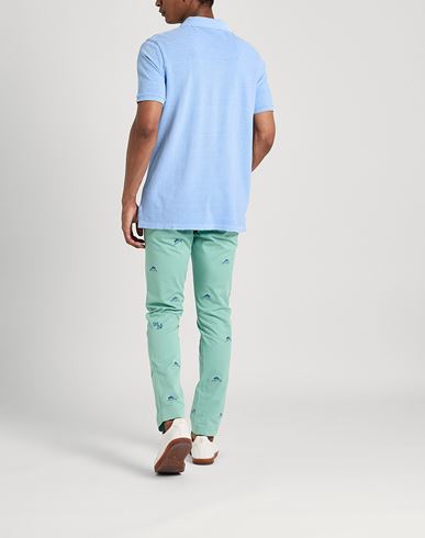 Man Polo shirt Light blue