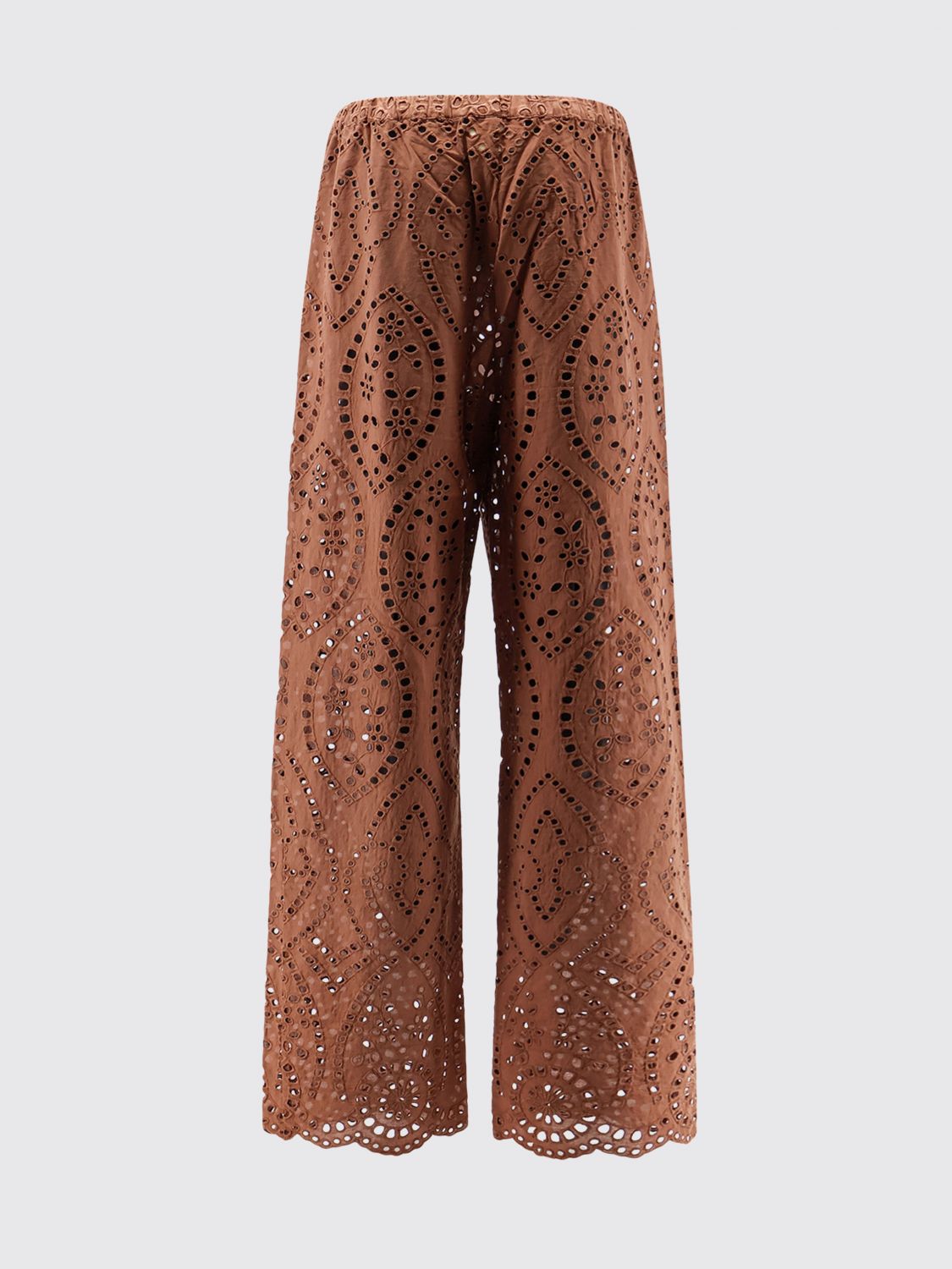 Cotton trousers - White