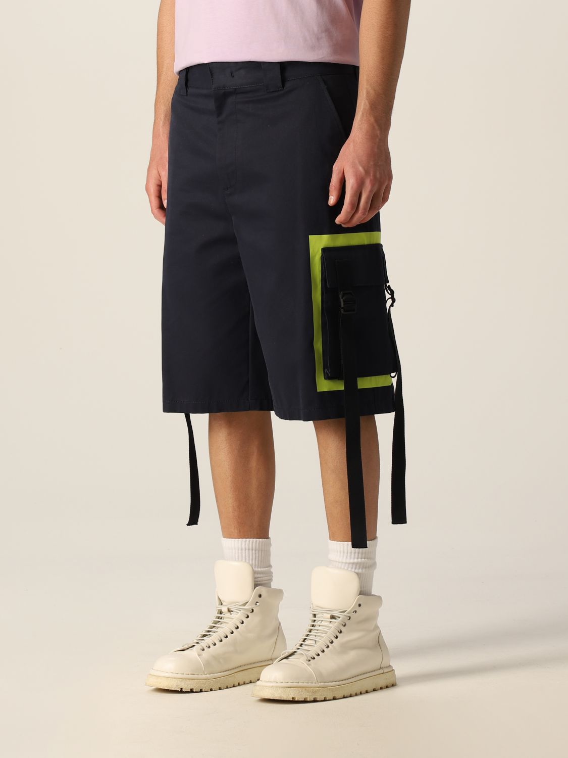 Short Men colour Blue