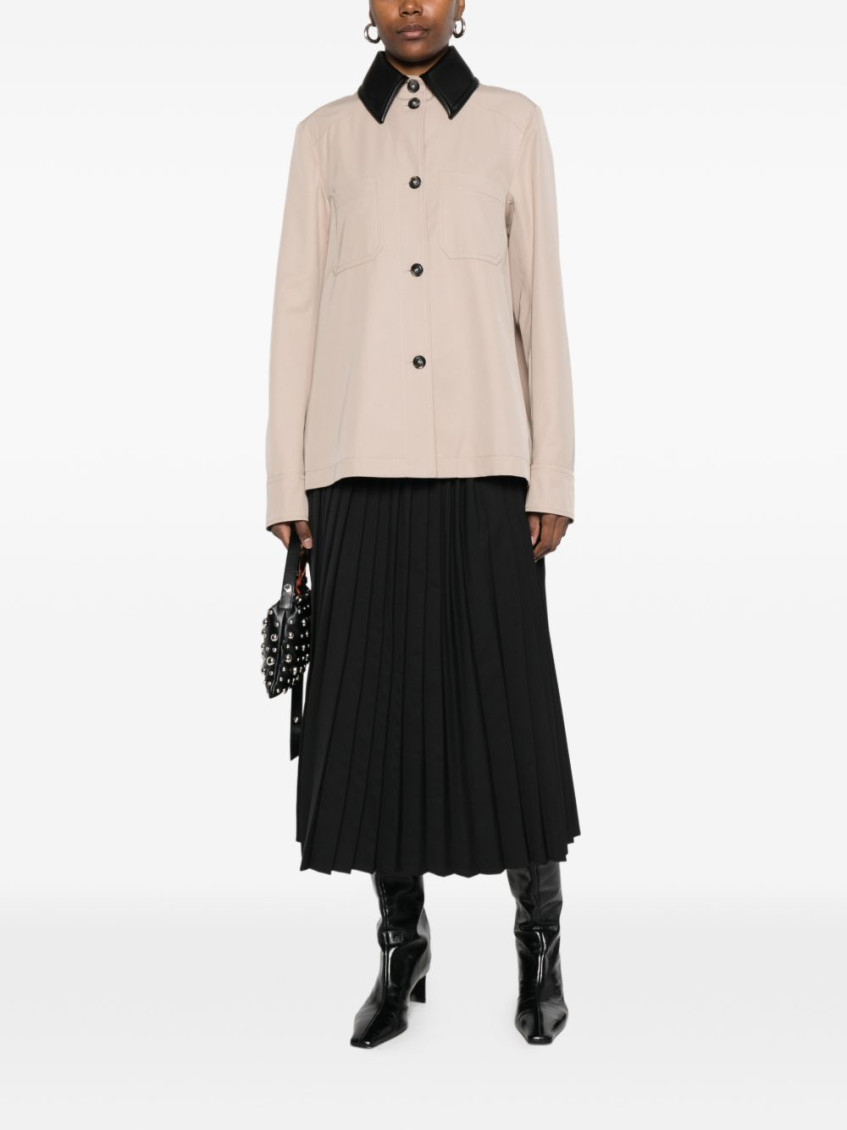 Brown Gabardine Jacket