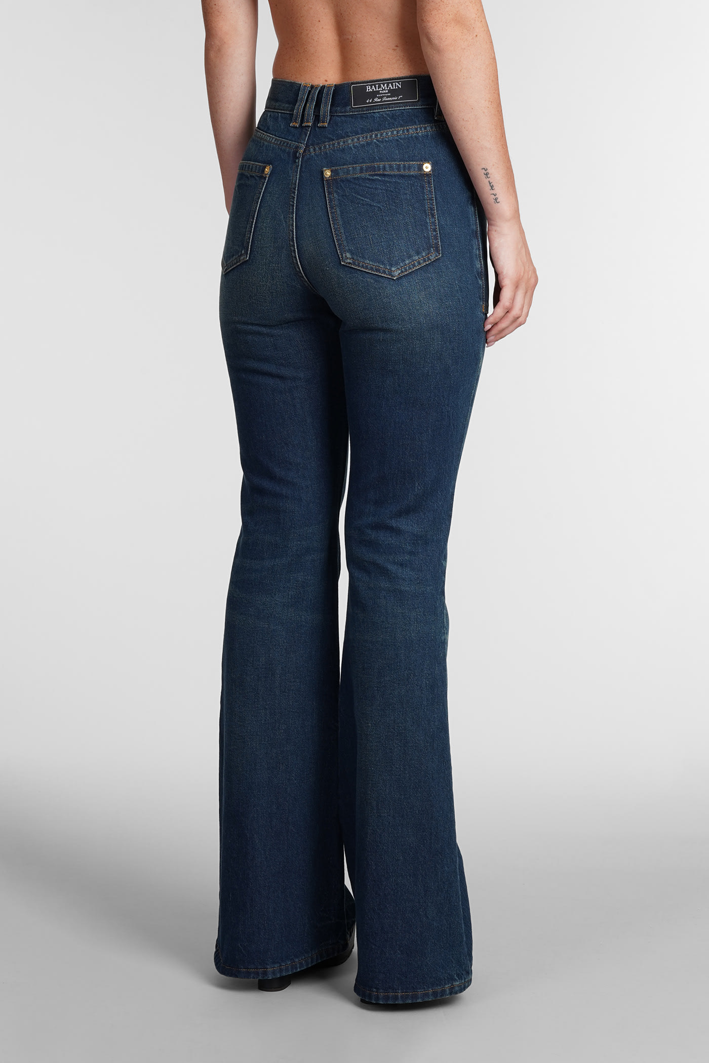 Jeans In Blue Cotton