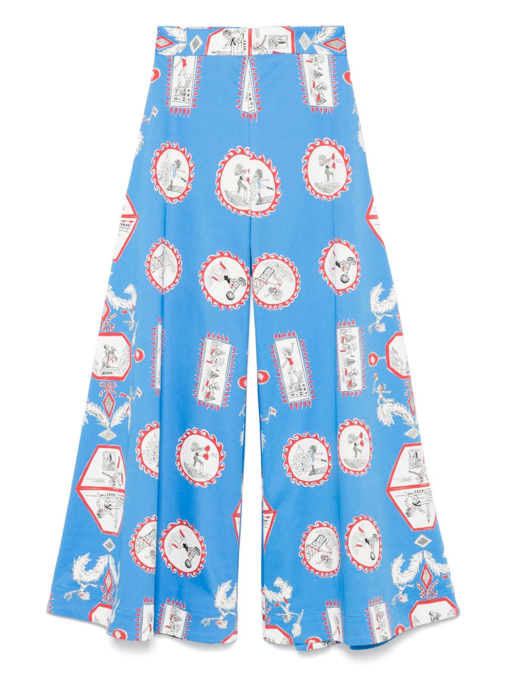 Rianna + Nina palazzo trousers - Blue