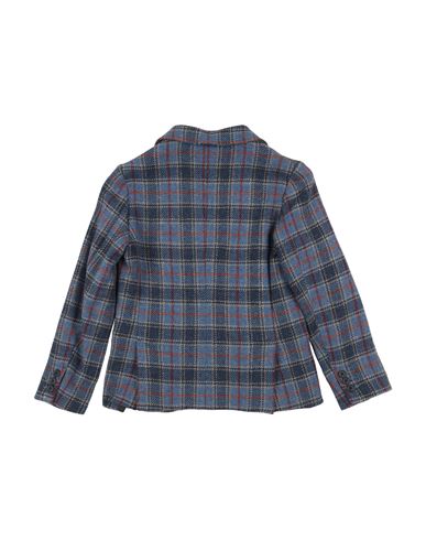 Kid Boy Blazer Blue Size 10 Wool, Polyamide