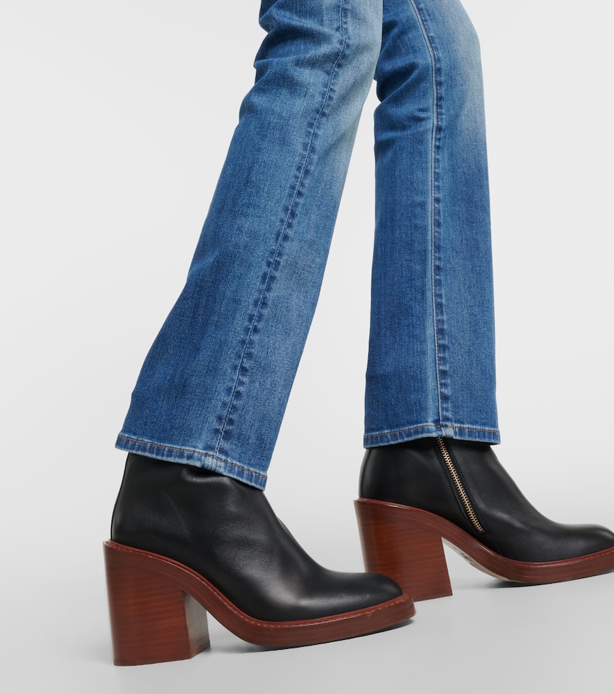 7 For All Mankind High-rise slim jeans