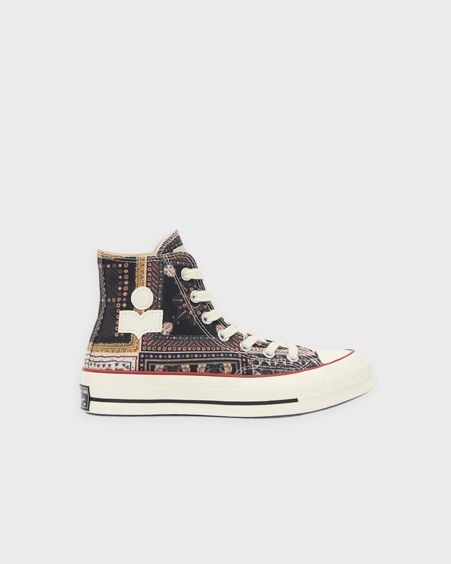 Isabel Marant Sneakers Chuck 70 High Svart/röd EUR
