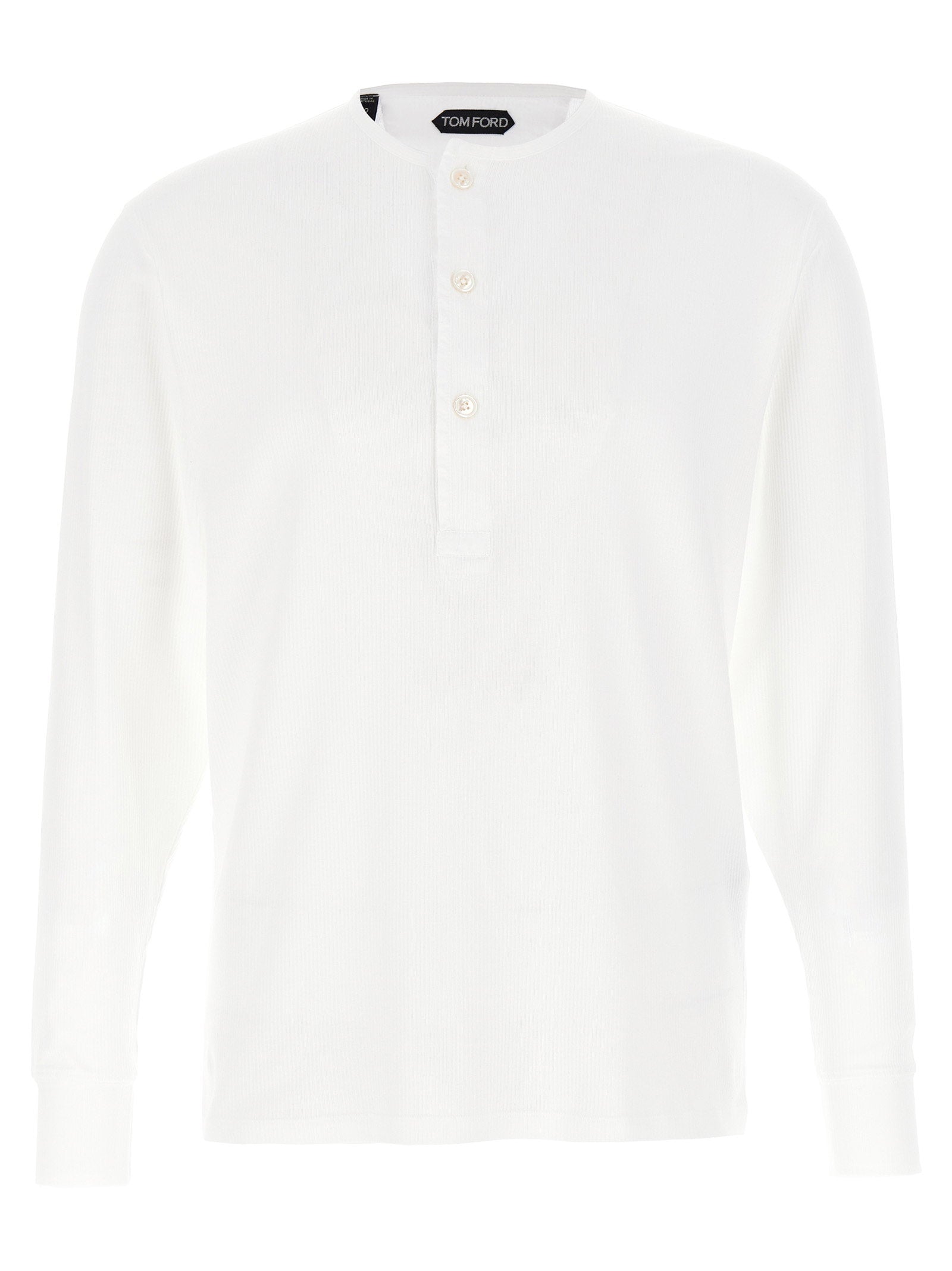 Ribbed Cotton T-shirt