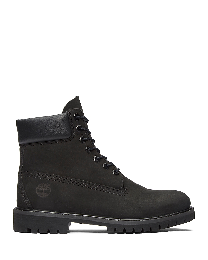 Panelled suede ankle boots - Black