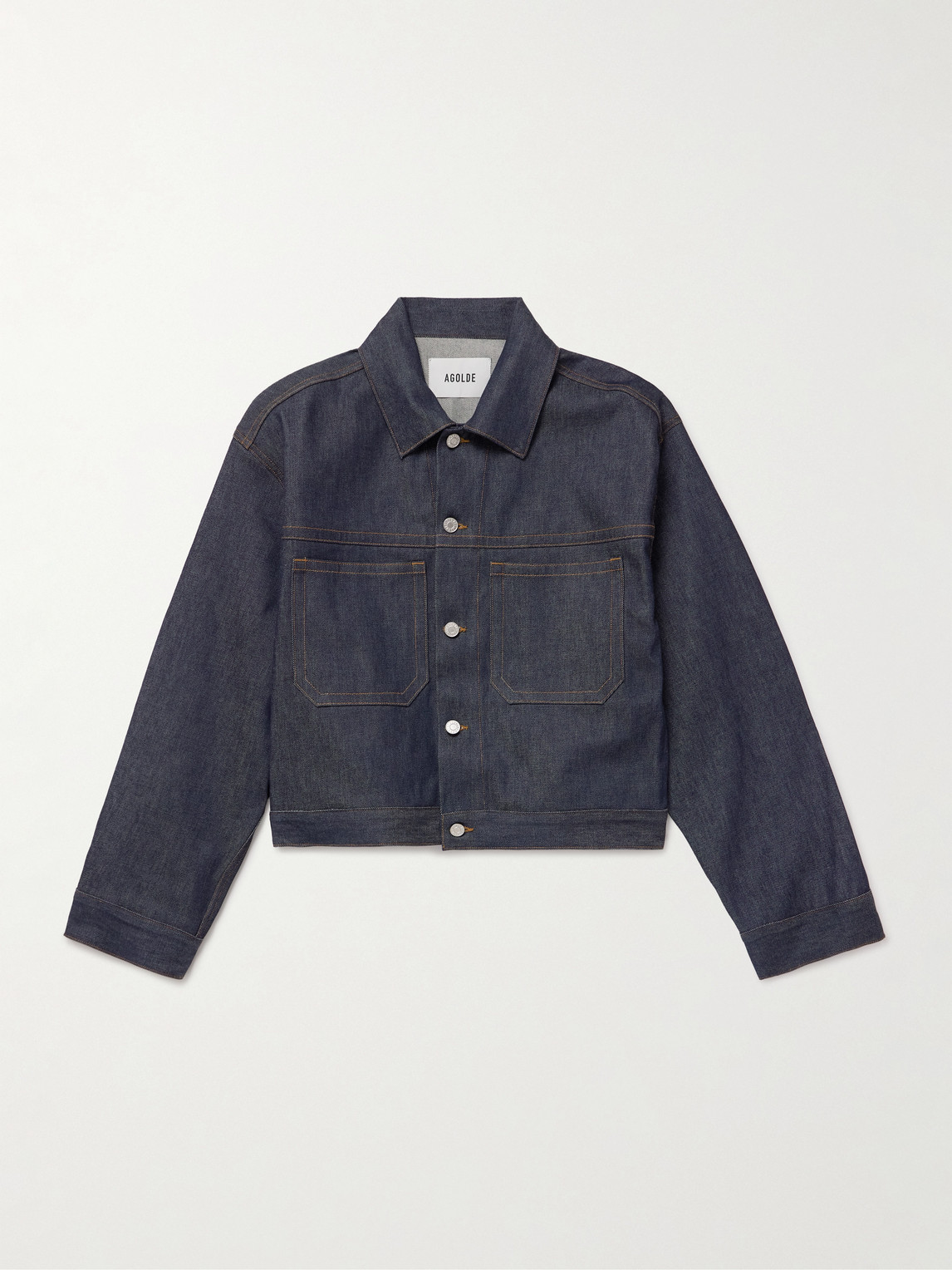 Blaze Oversized Cropped Denim Jacket