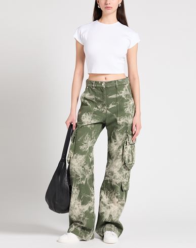 Woman Pants Military green