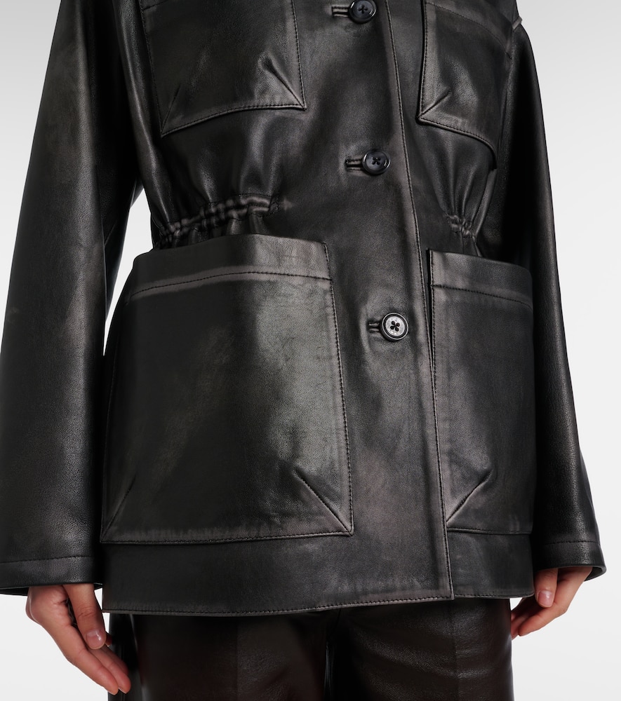 Sleek Statement leather jacket