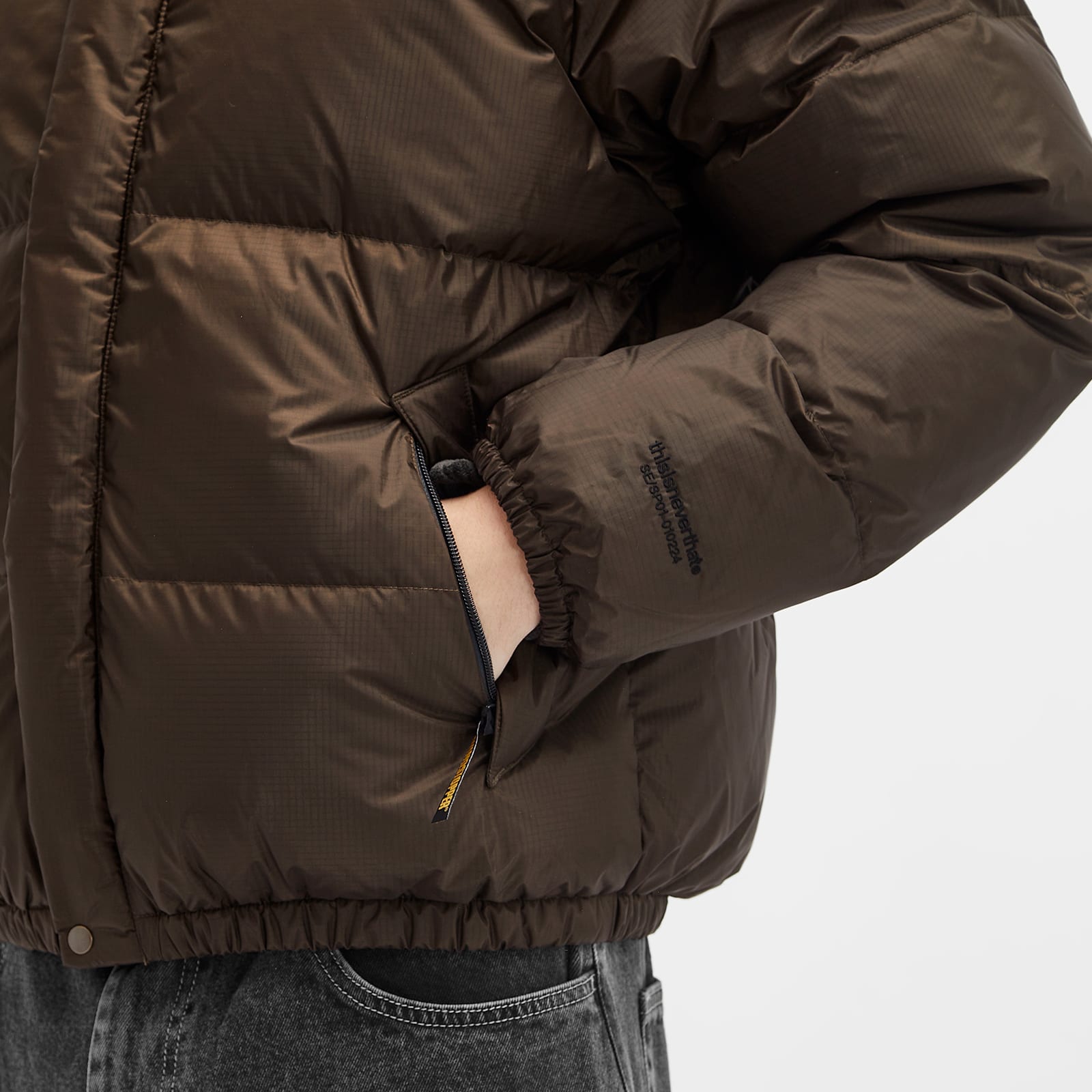 Men's x Gore-Tex Windstopper Down Puffer Jacket in Olive
