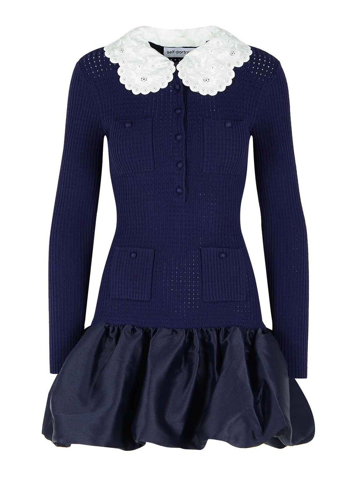 Navy Viscose Dress