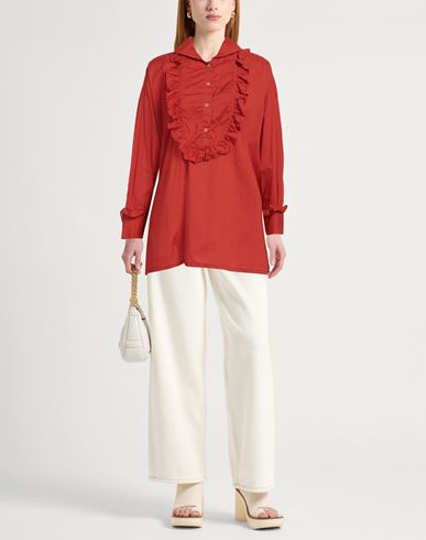 Woman Top Tomato red