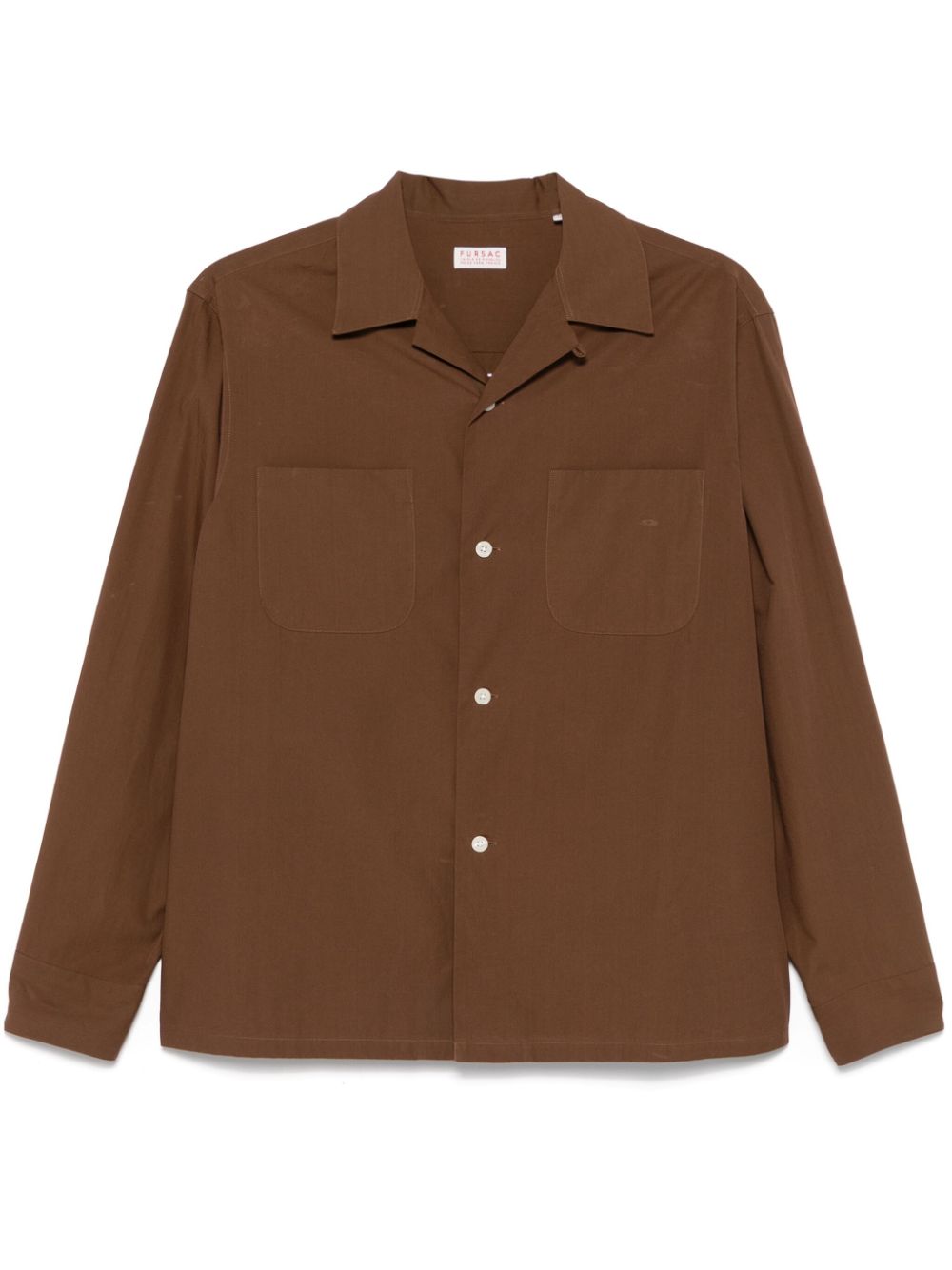 Poplin shirt - Brown