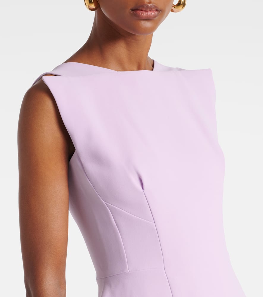 Singular open-back cocktail dress
