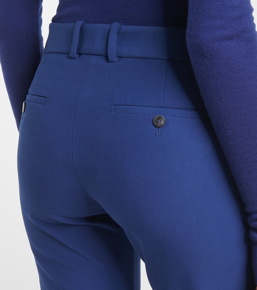 Bing Court cotton-blend slim pants
